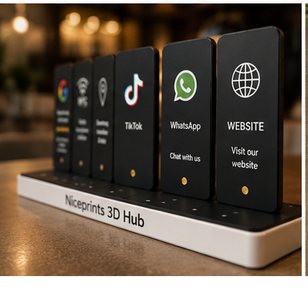 Niceprints 3D Hub – side view