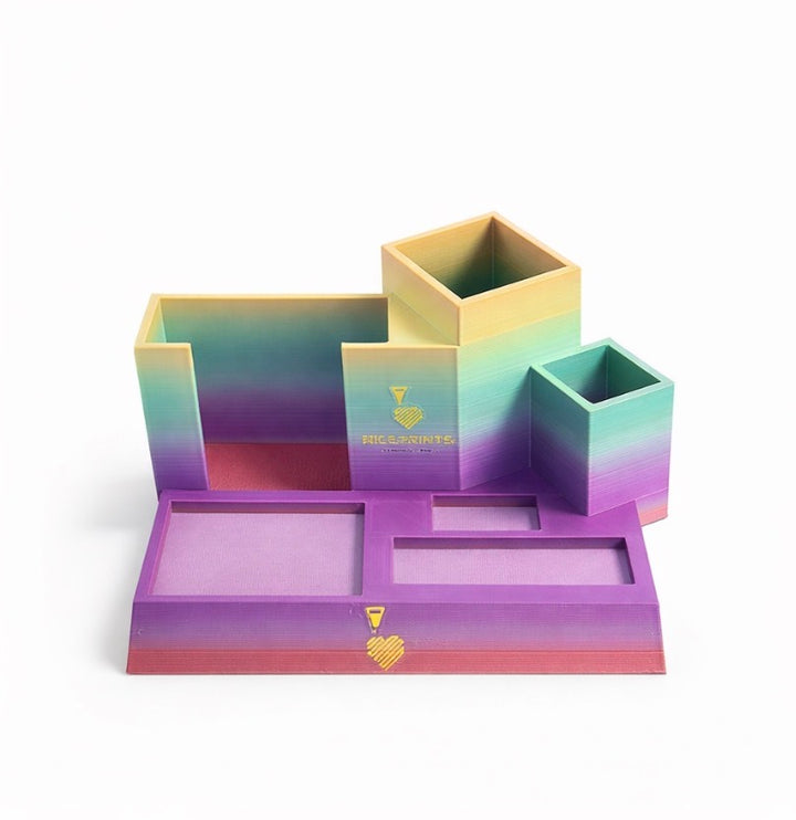 🗂️ Multifunktionaler Schreibtisch-Organizer (3D-gedruckt) – Premium Design