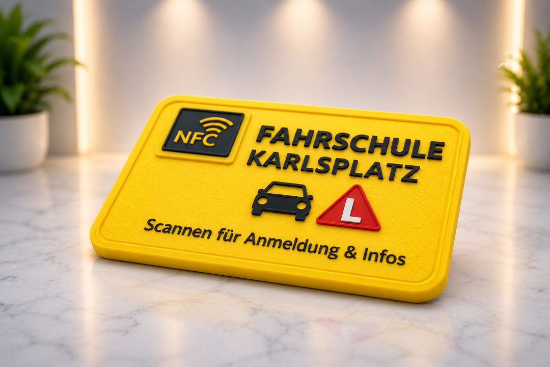 NFC Karte für Fahrschulen – Modern, Praktisch &amp; Effektiv