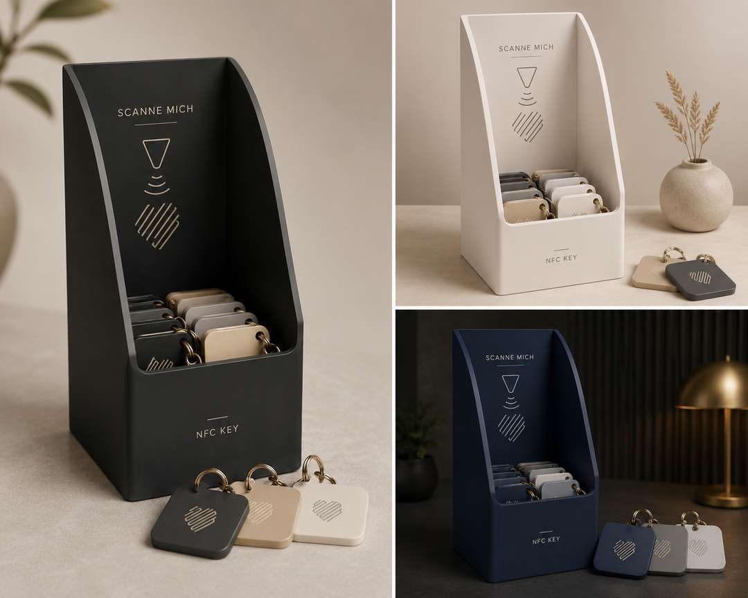 Individuelle Schlüsselanhänger 3d Logo (Mit NFC)