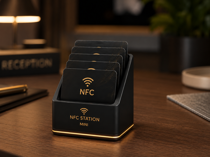 Businesscards 3d Box Premium -NFC STATION