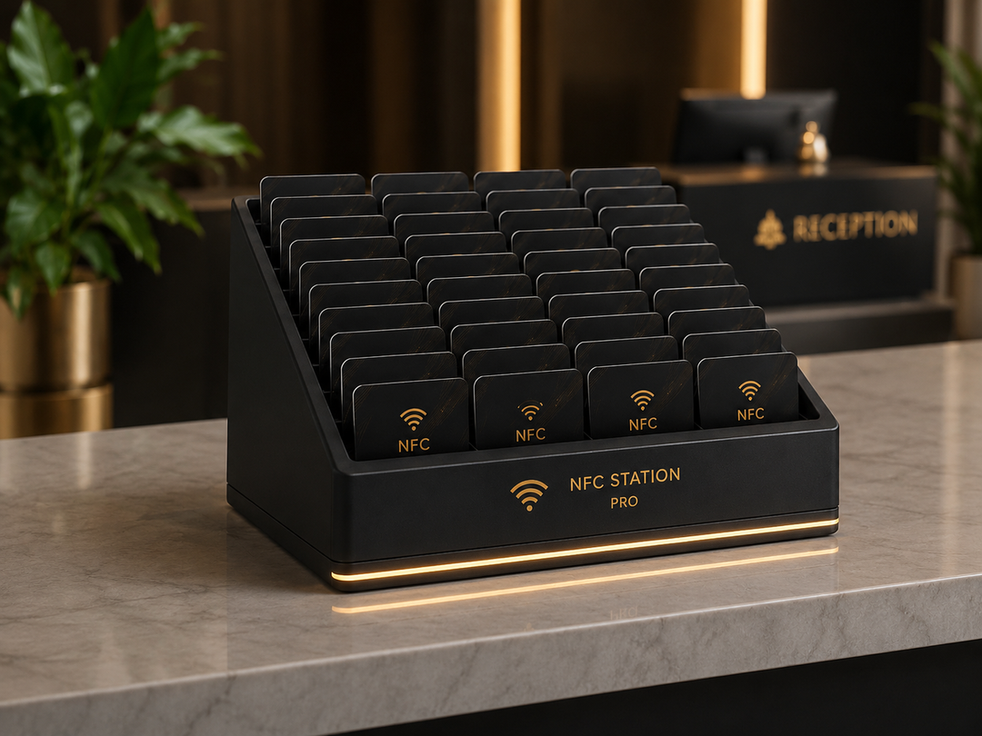 Businesscards 3d Box Premium -NFC STATION