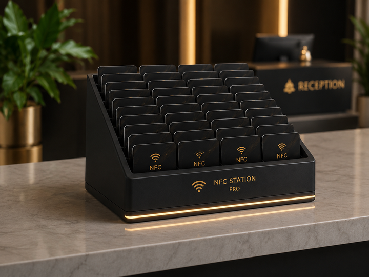 Businesscards 3d Box Premium -NFC STATION
