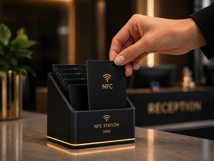 Businesscards 3d Box Premium -NFC STATION