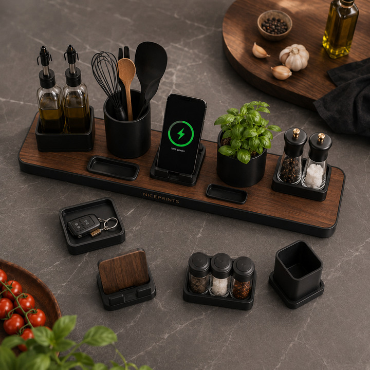 Niceprints KitchenHub – Modulares Küchen-Organisationssystem