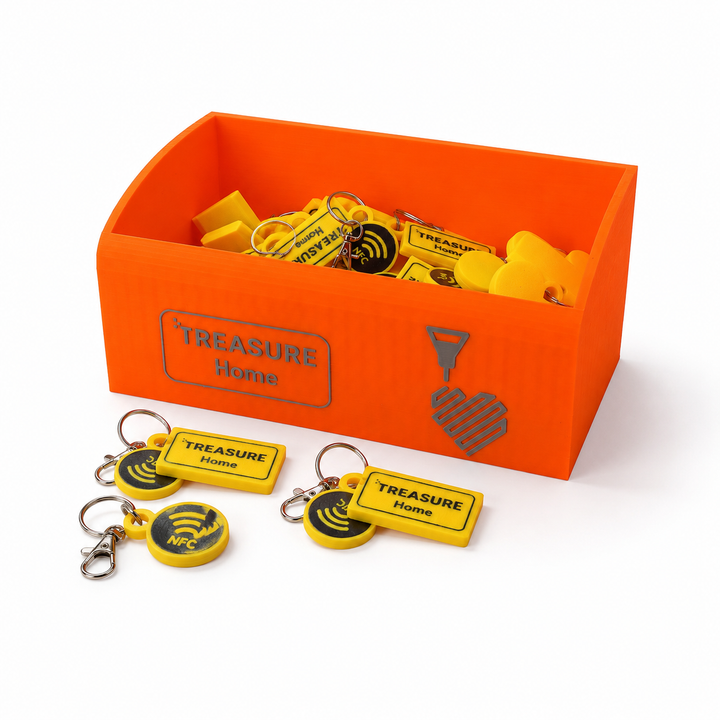 NFC Schlüsselanhänger Display