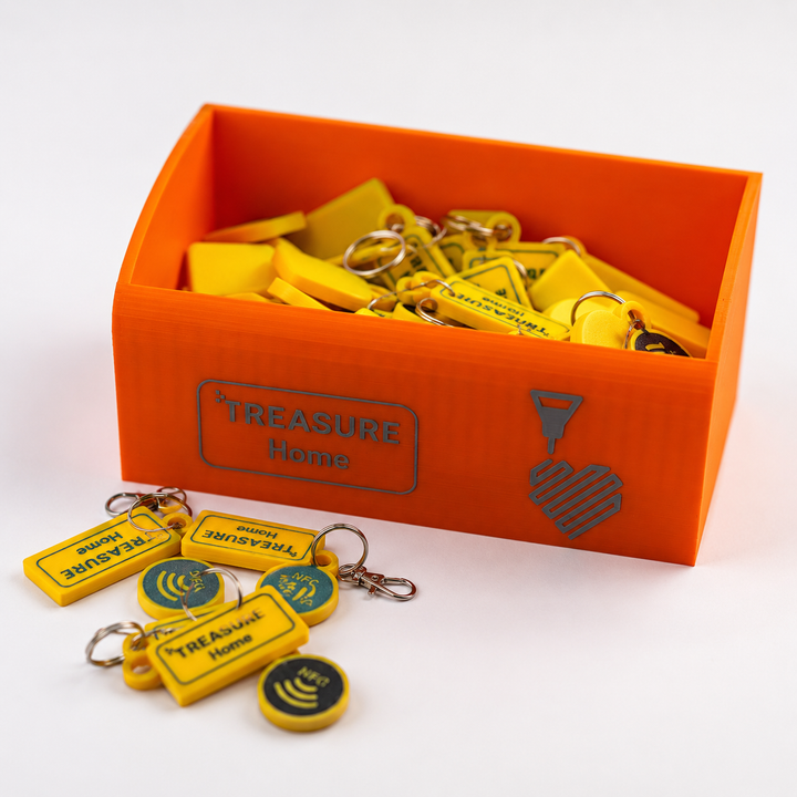 NFC Schlüsselanhänger Display