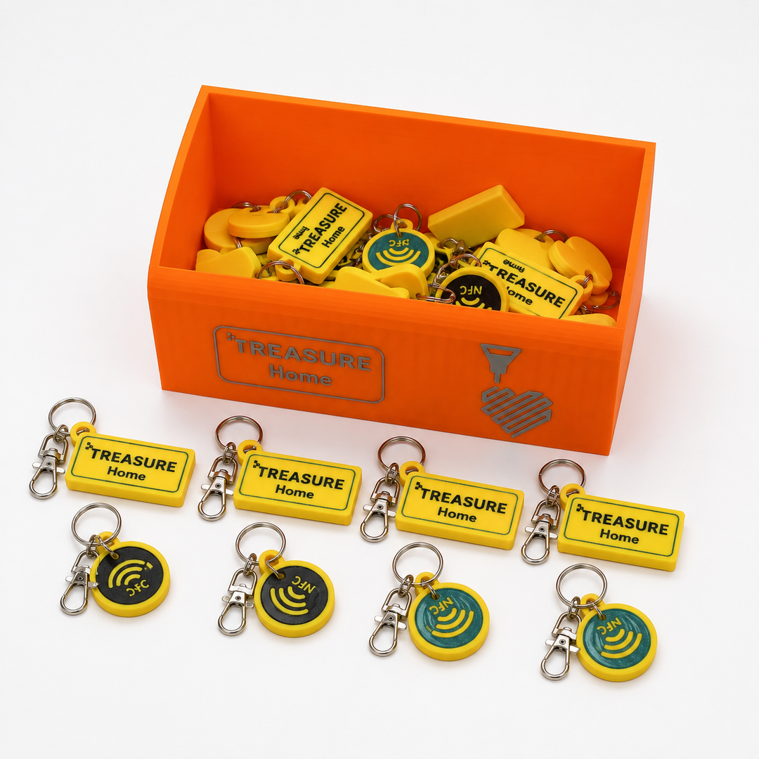 NFC Schlüsselanhänger Display