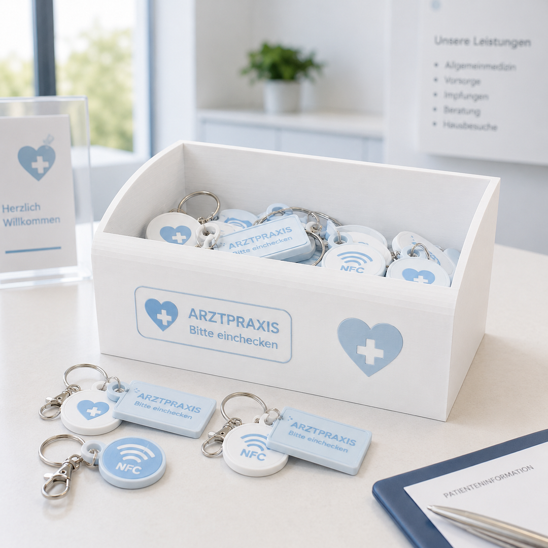 NFC Schlüsselanhänger Display