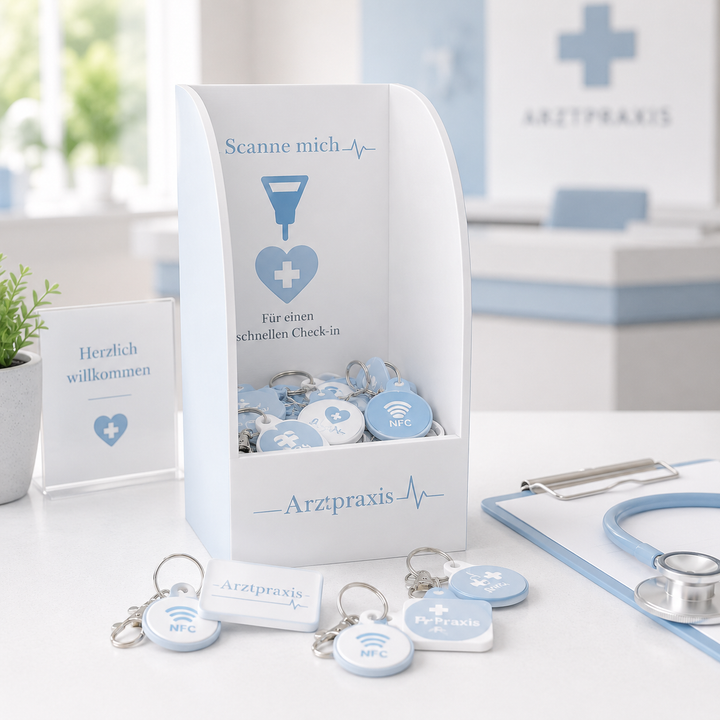 NFC Schlüsselanhänger Display
