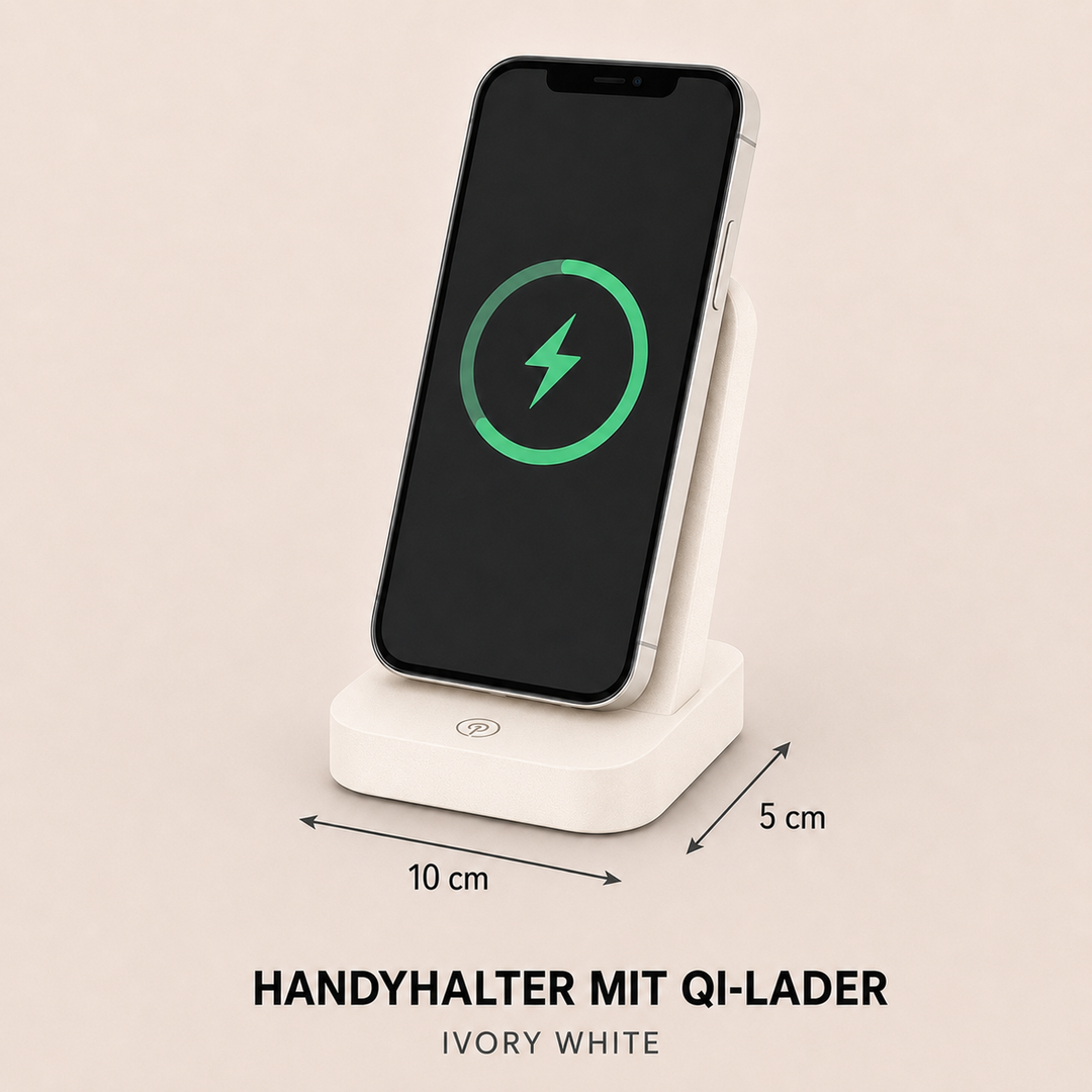Handyhalter mit Qi-Lader