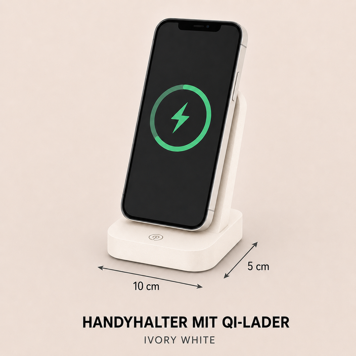 Handyhalter mit Qi-Lader