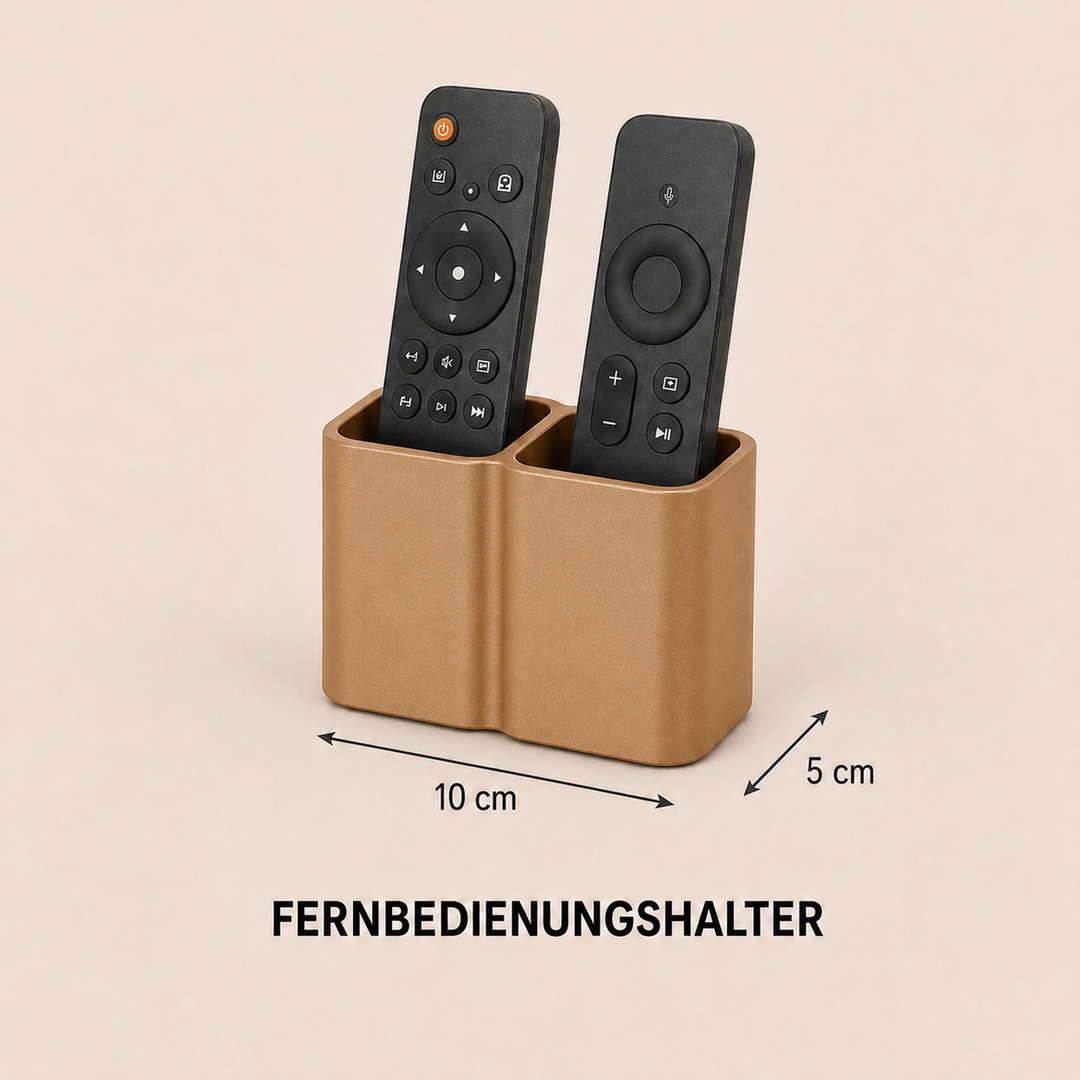 Fernbedienungshalter – 3D gedruckter Organizer