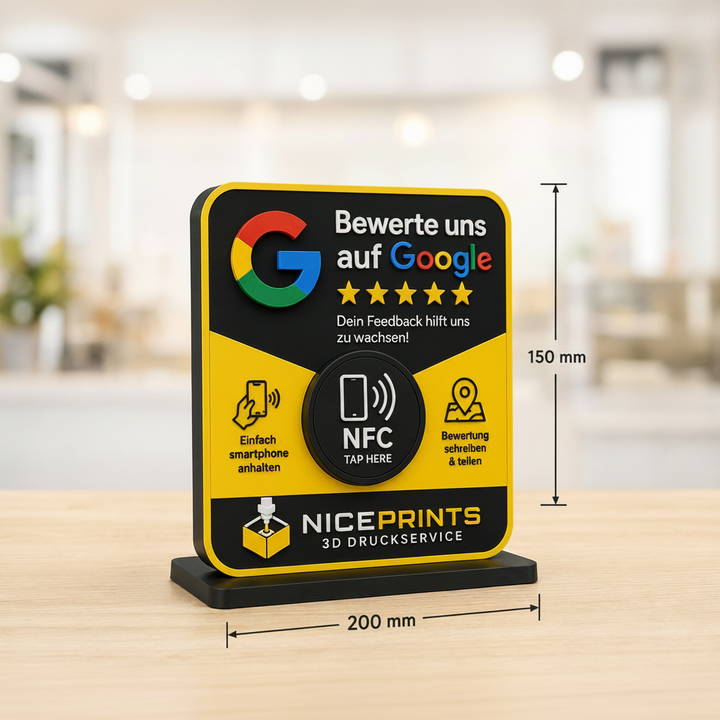 Google Review Board S – 3D Printed (NFC)