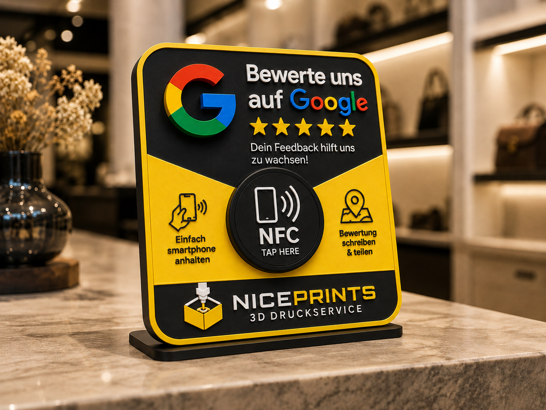 Google Review Board S – 3D Printed (NFC)