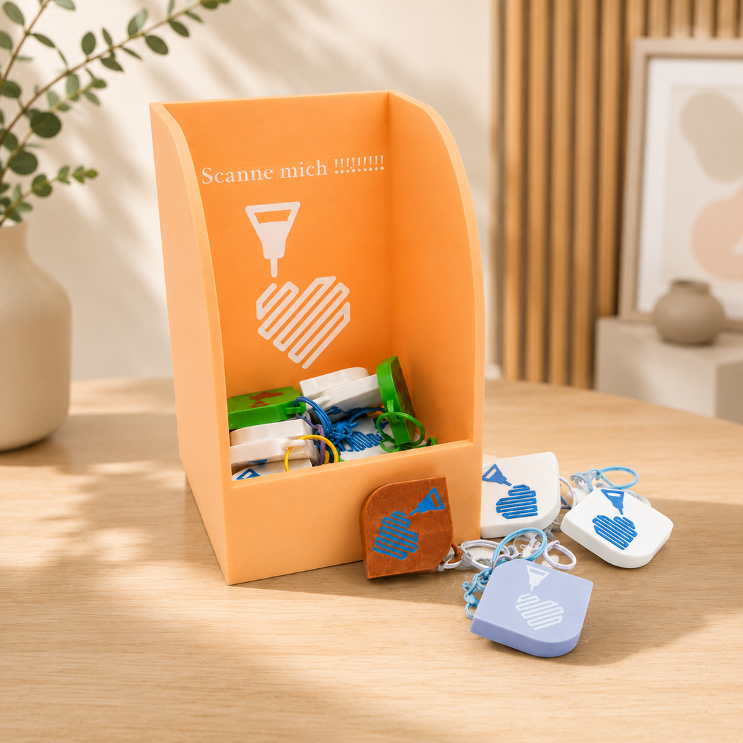 NFC Schlüsselanhänger Display