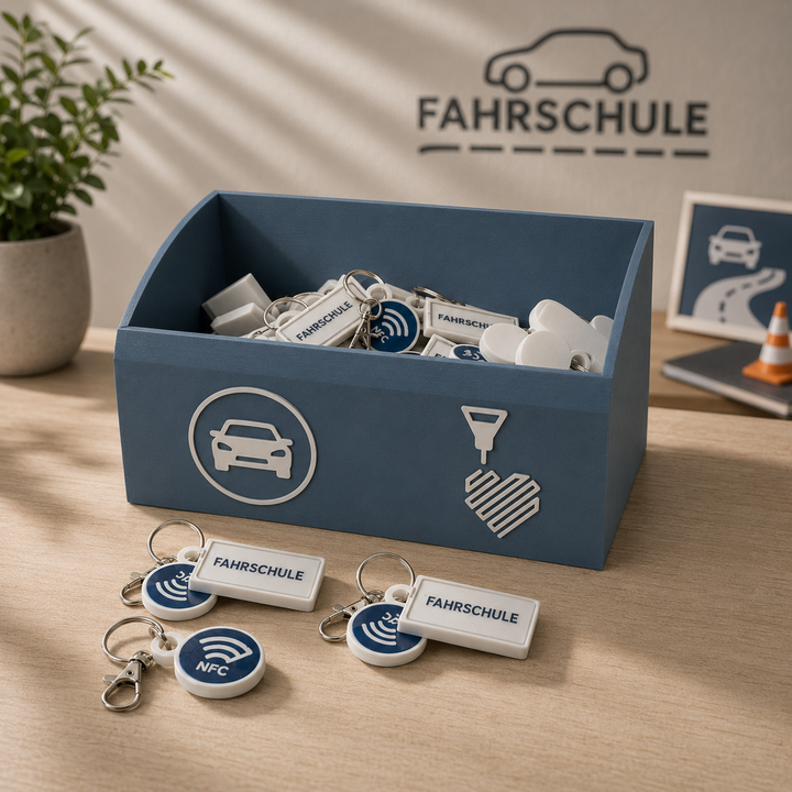 NFC Schlüsselanhänger Display