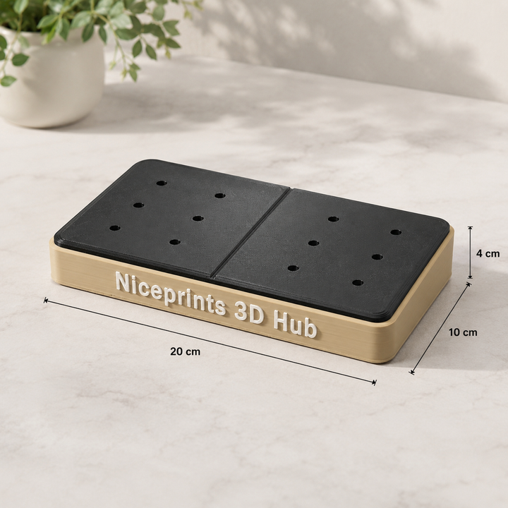 Niceprints Hub Base – Modulare Magnetbasis