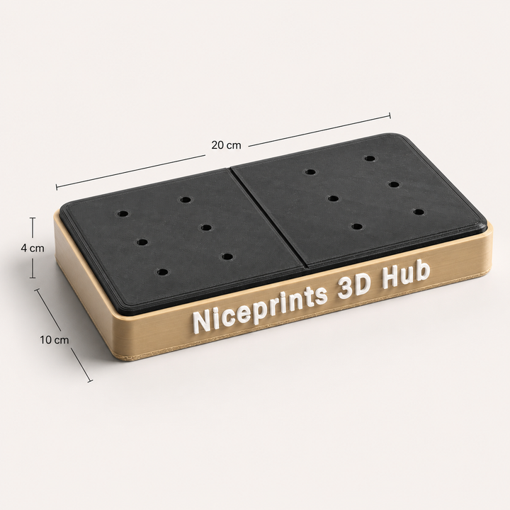 Niceprints Hub Base – Modulare Magnetbasis