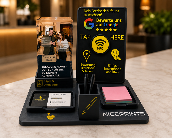 NFC Google-Bewertungs-Hub