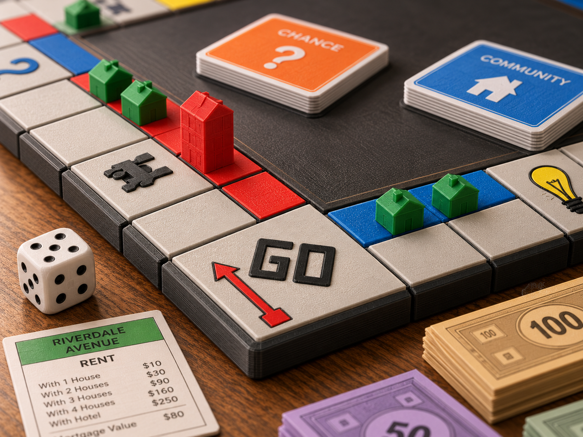 Schwarze Box der Property Game 3D Print Edition