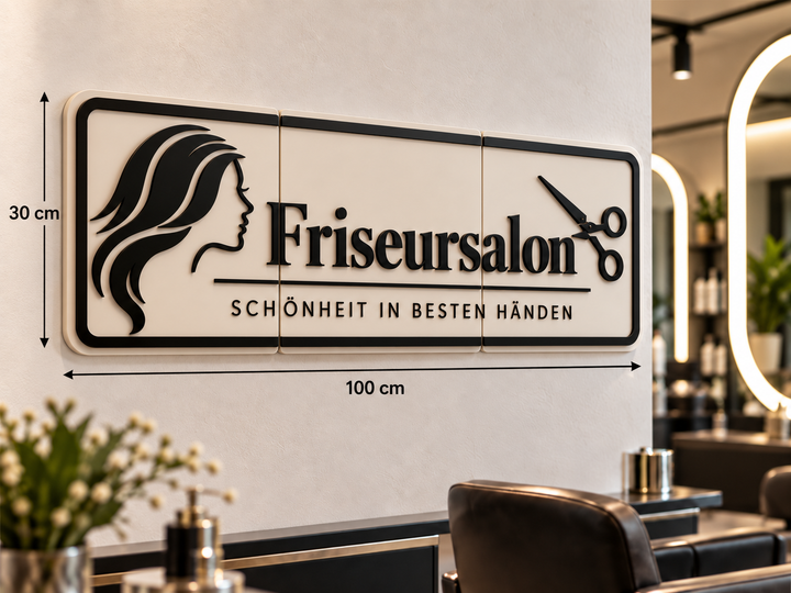 Firmenschild Premium (3D Printed-Indoor)