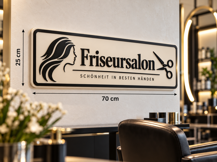 Firmenschild Premium (3D Printed-Indoor)