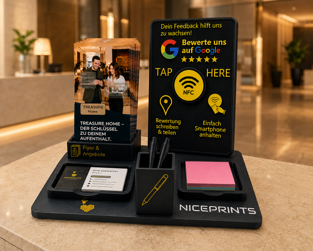 NFC Google-Bewertungs-Hub