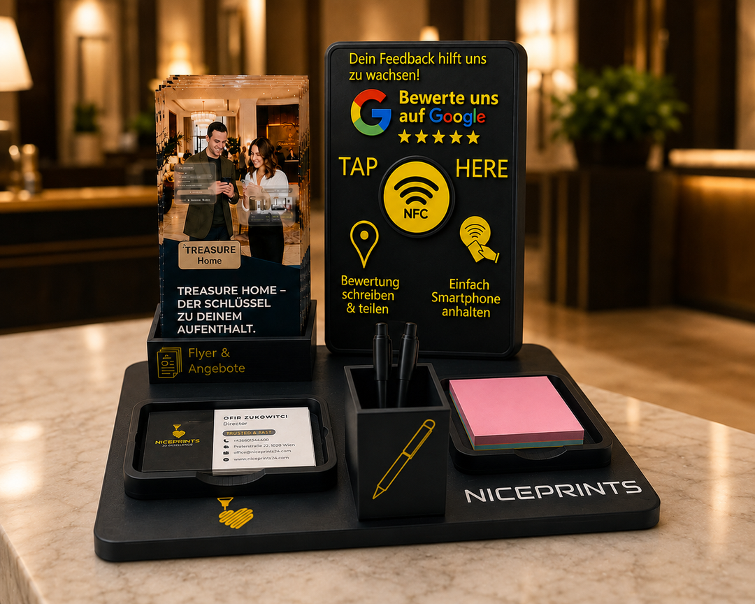 NFC Google-Bewertungs-Hub