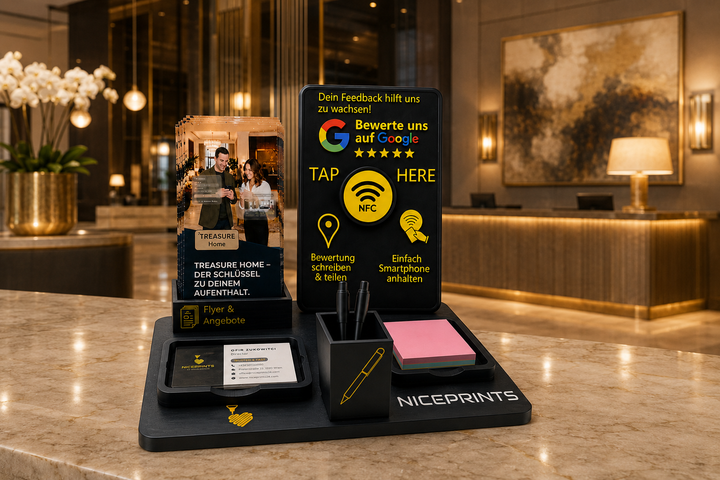 NFC Google-Bewertungs-Hub