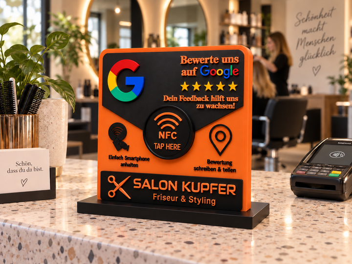 Google Review Board L – 3D Printed (NFC)