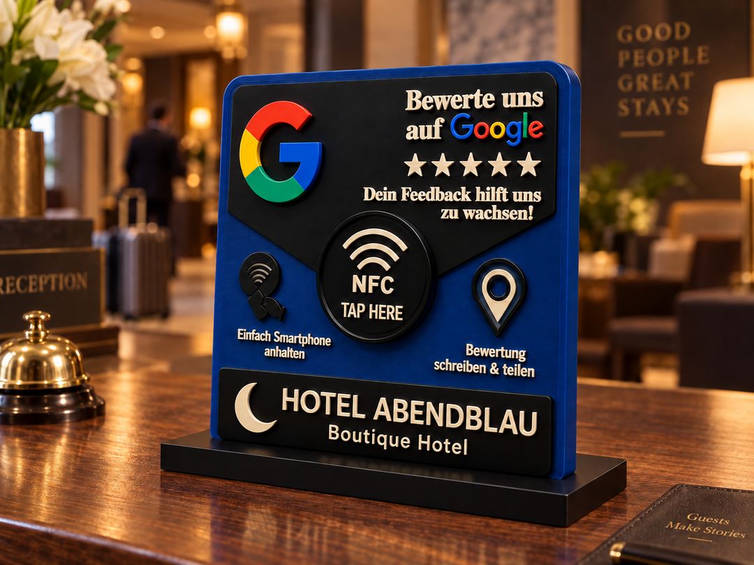 Google Review Board L – 3D Printed (NFC)