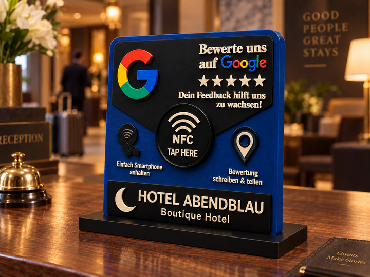 Google Review Board L – 3D Printed (NFC)