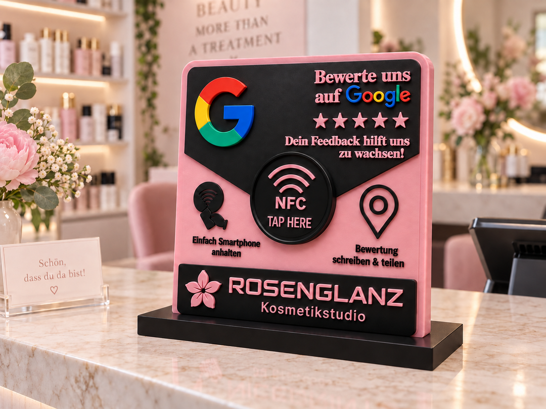 Google Review Board L – 3D Printed (NFC)