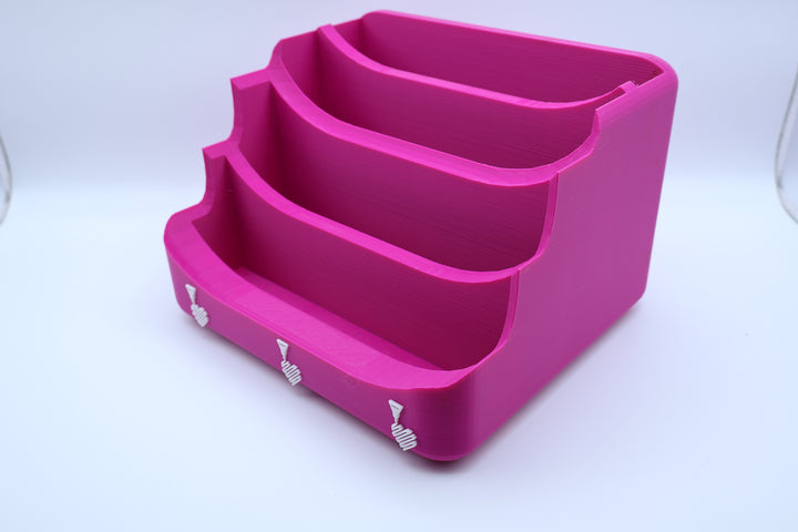 📁 3D Schreibtisch-Organizer – Praktische Ablage mit Stil