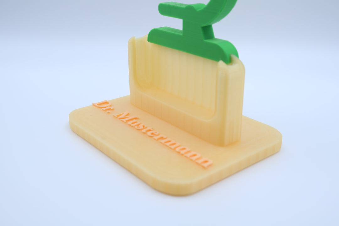Individueller Handyhalter im Mikroskop-Design (3D-gedruckt)