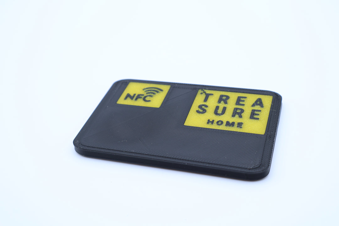 NFC Karte / NFC Tag mit individuellem Branding (3D-gedruckt)