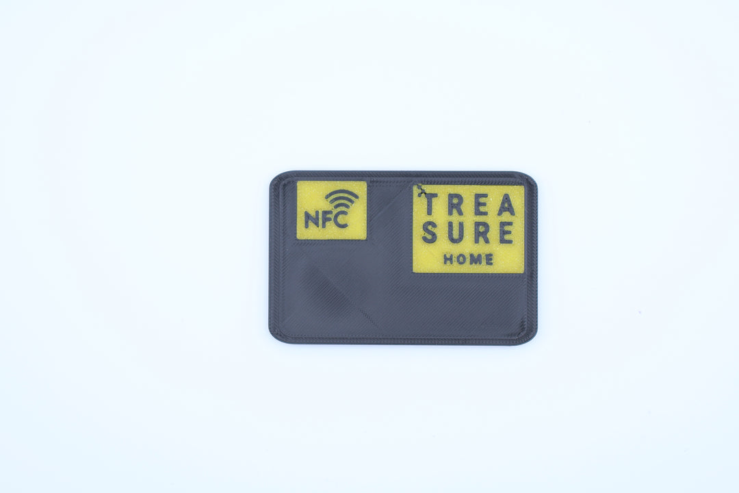 NFC Karte / NFC Tag mit individuellem Branding (3D-gedruckt)