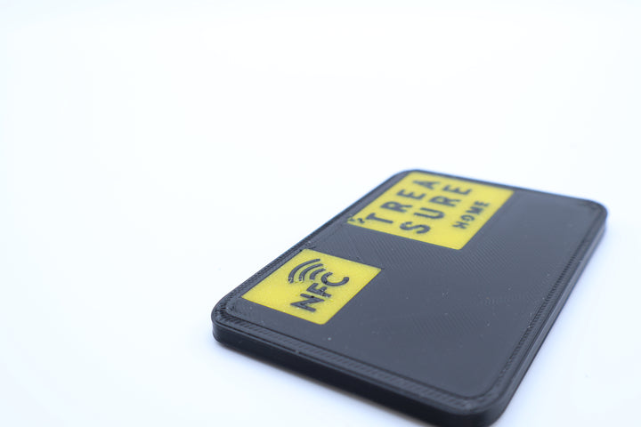 NFC Karte / NFC Tag mit individuellem Branding (3D-gedruckt)
