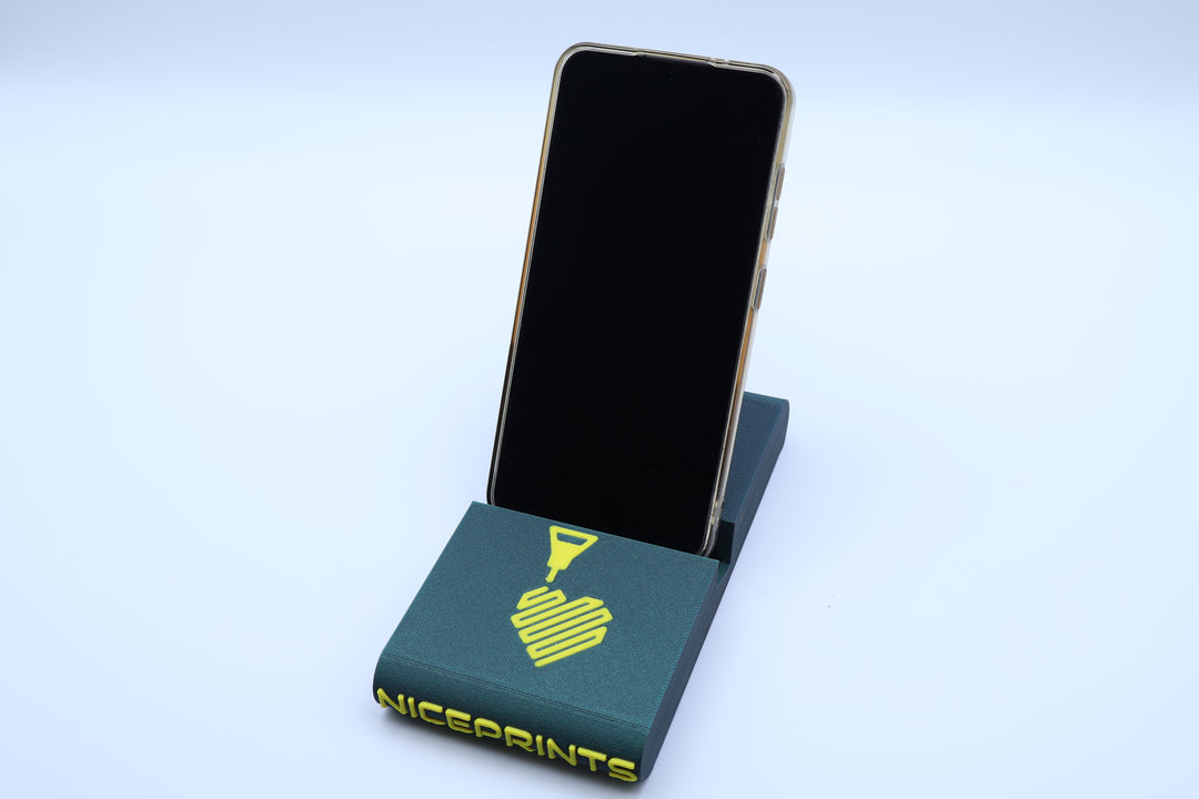 Minimalistischer Handyhalter – Kompakter Smartphone-Ständer (3D-gedruckt)