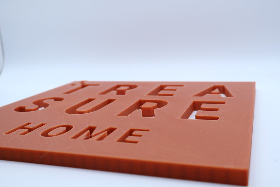 🏡 Modernes 3D Wandschild – Individuelles Logo &amp; Schriftzug