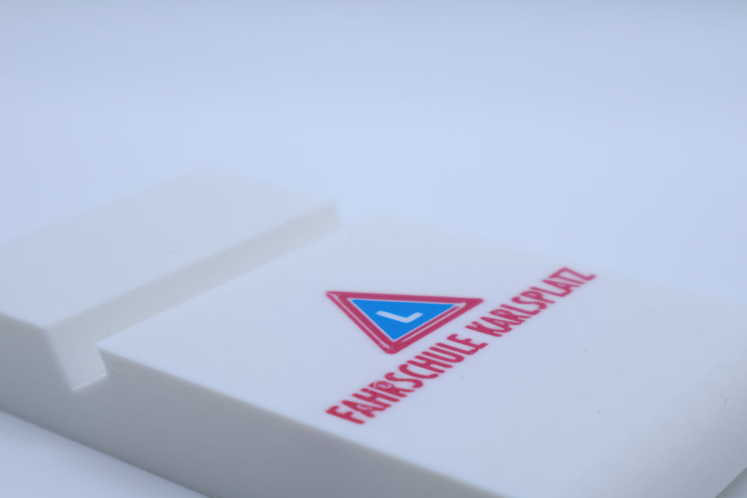 Handyhalter mit Branding
