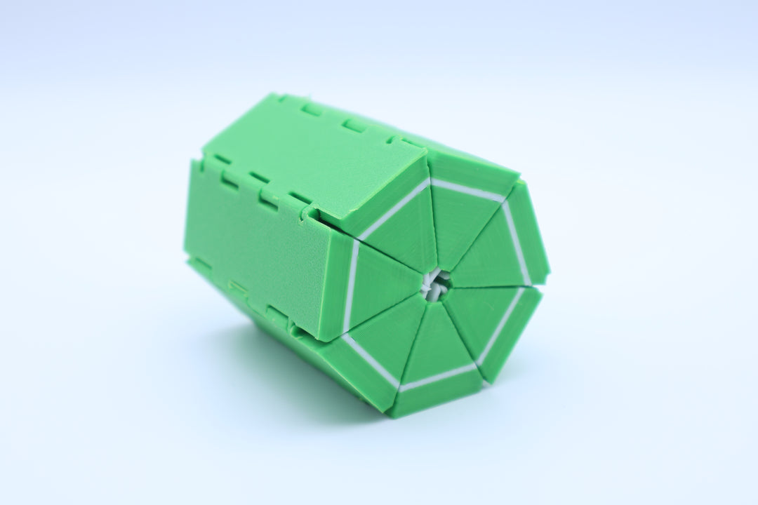 💊 Faltbare Pillenbox – 7 Tage Organizer (3D-gedruckt)