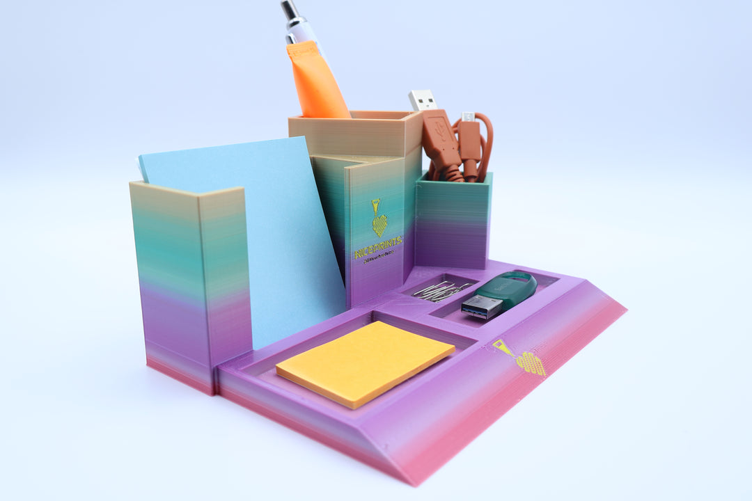 🗂️ Multifunktionaler Schreibtisch-Organizer (3D-gedruckt) – Premium Design