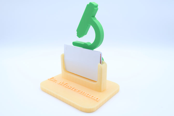 Individueller Handyhalter im Mikroskop-Design (3D-gedruckt)