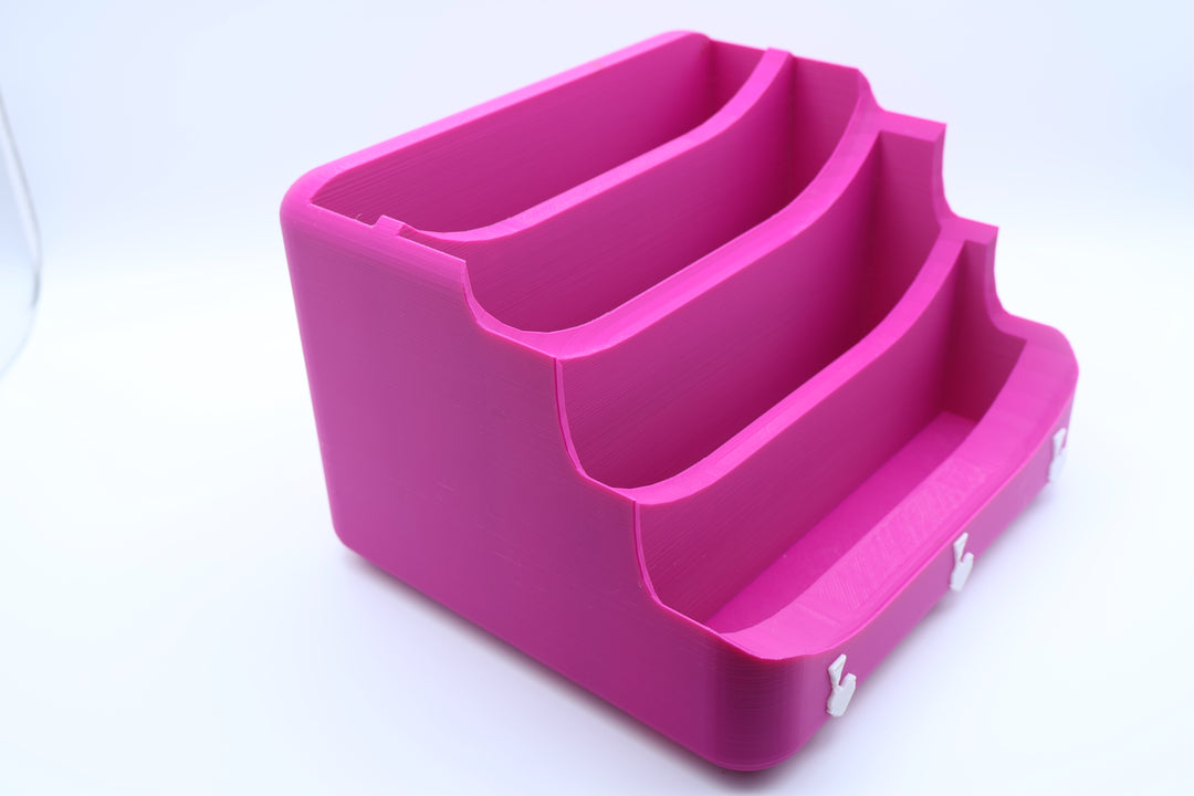 📁 3D Schreibtisch-Organizer – Praktische Ablage mit Stil