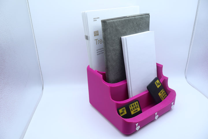 📁 3D Schreibtisch-Organizer – Praktische Ablage mit Stil