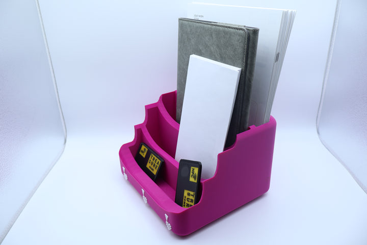 📁 3D Schreibtisch-Organizer – Praktische Ablage mit Stil