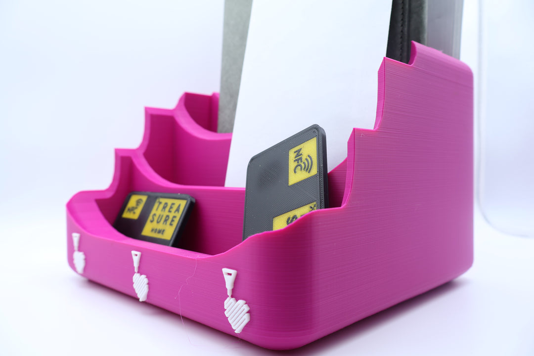 📁 3D Schreibtisch-Organizer – Praktische Ablage mit Stil