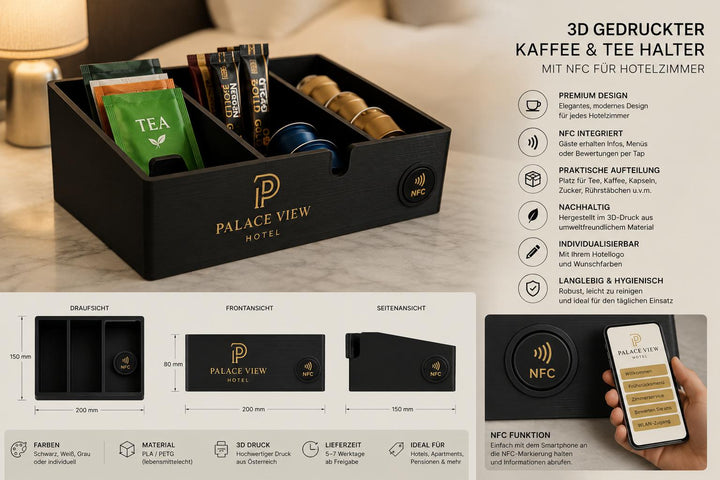 NFC Kaffeehalter Hotel